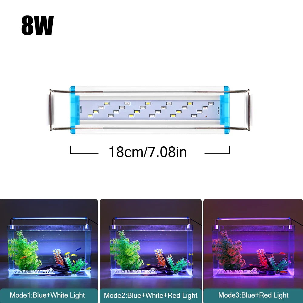 18~70CM Super Bright Lamp LED Aquarium Light