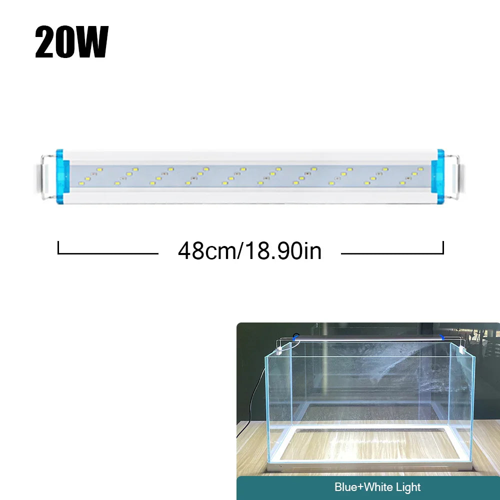18~70CM Super Bright Lamp LED Aquarium Light
