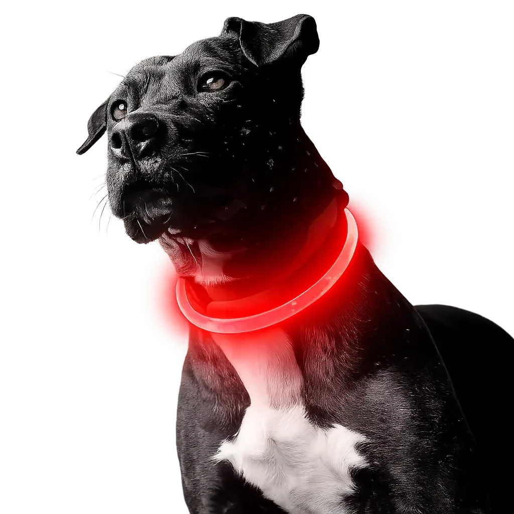 USB Rechargeable LED Dog Collar β Night Visibility & Safety
