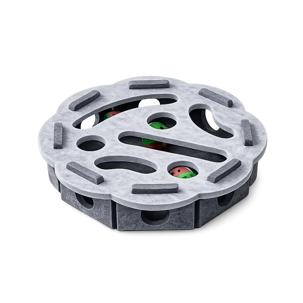 Interactive Puzzle Cat Toy Box