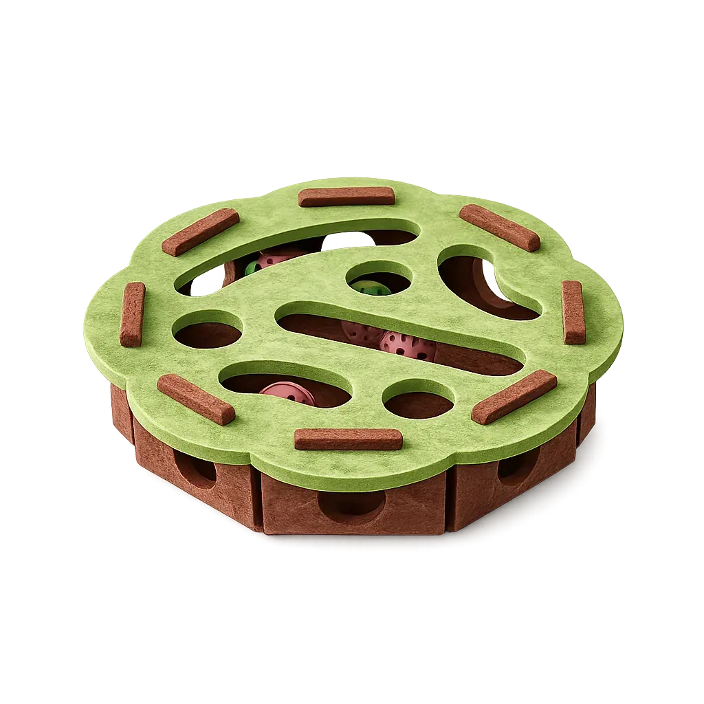 Interactive Puzzle Cat Toy Box