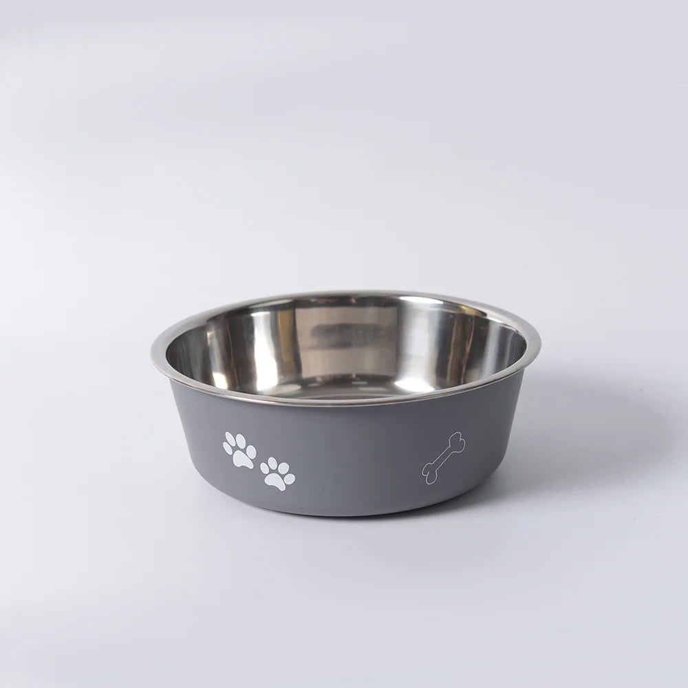 Stainless Steel Pet Bowl Double Layer