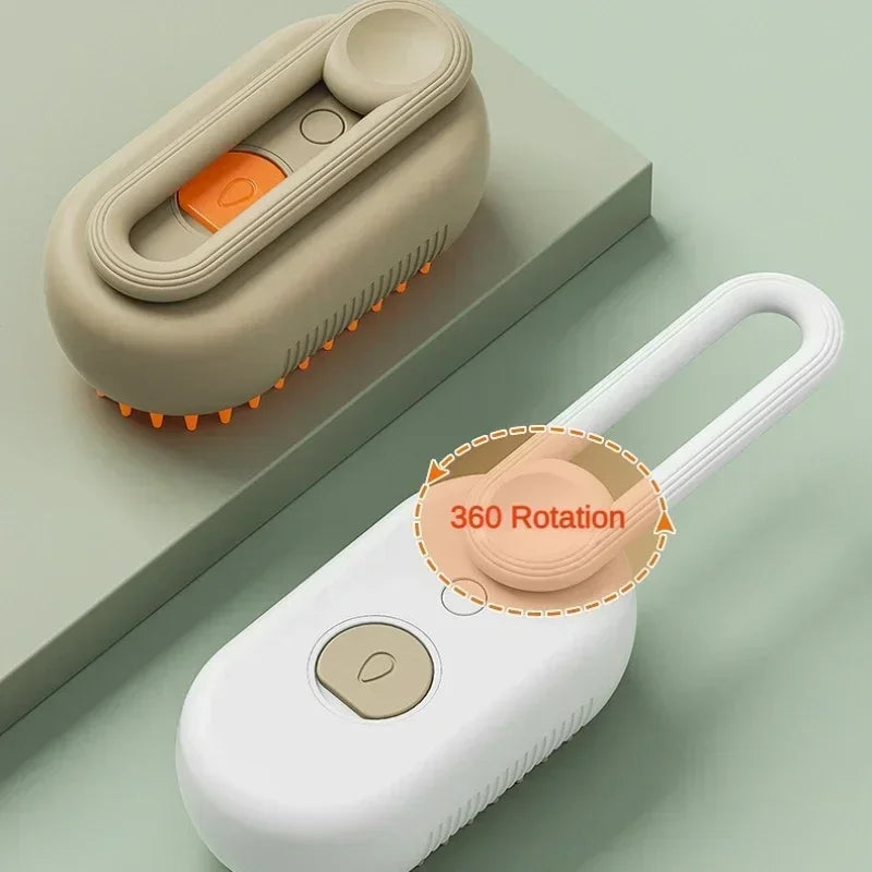 Steamy Pet Brush β 3-in-1