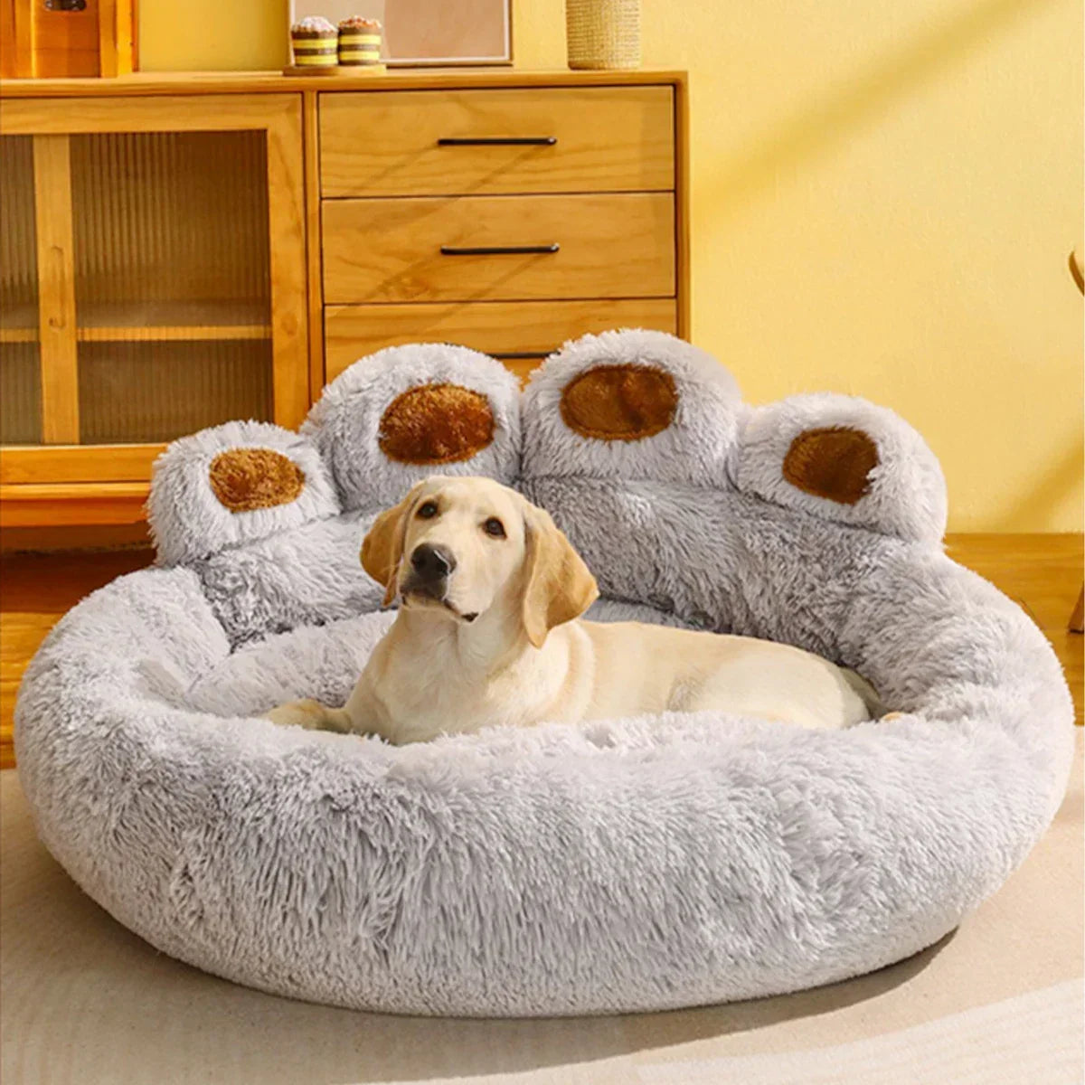 Ultra Plush Calming Dog Bed