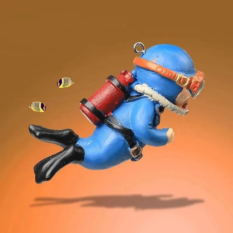 Fish Tank Diver Ornaments Landscape Decoration Aquarium