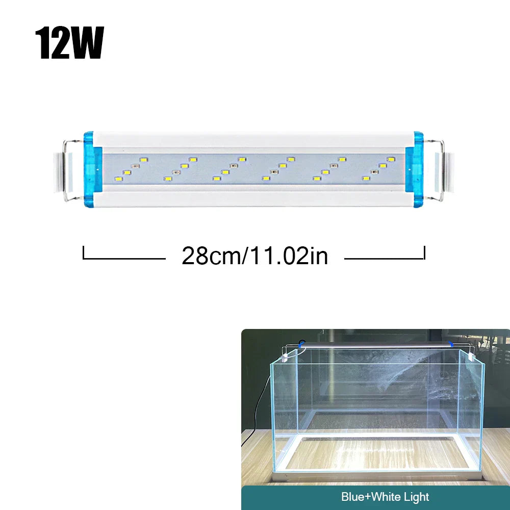 18~70CM Super Bright Lamp LED Aquarium Light