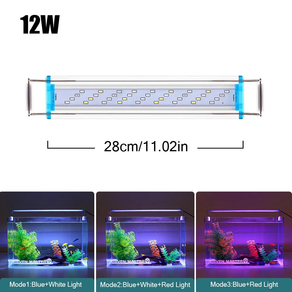 18~70CM Super Bright Lamp LED Aquarium Light