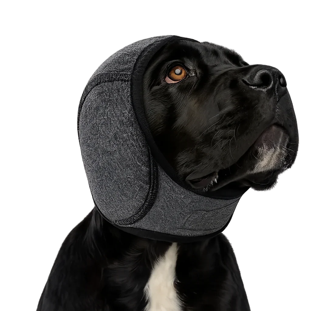Calming Noise-Reducing Dog Ear Cover for Swimming & Grooming