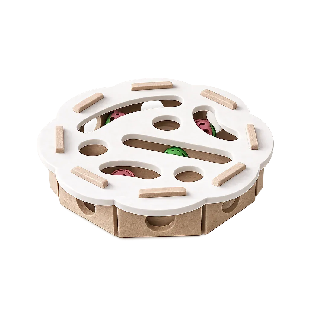 Interactive Puzzle Cat Toy Box