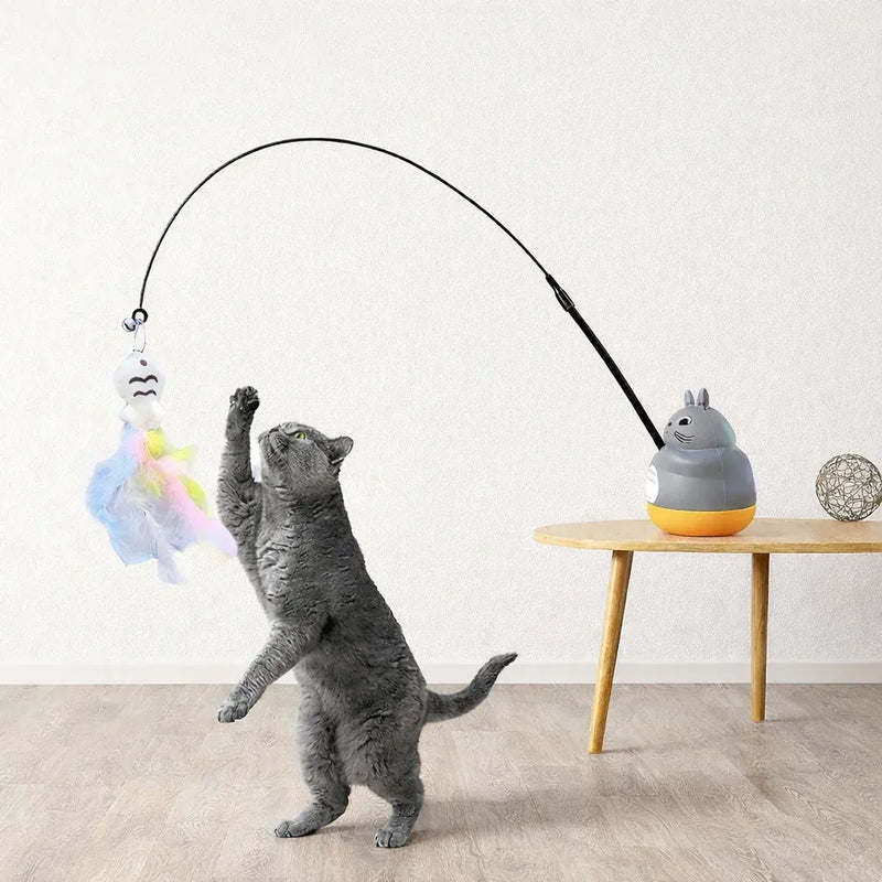 Rotating Cat Teaser Toy