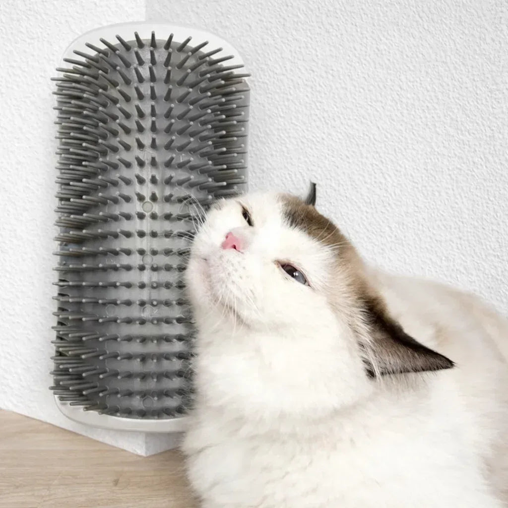 Self-Grooming Cat Corner Brush