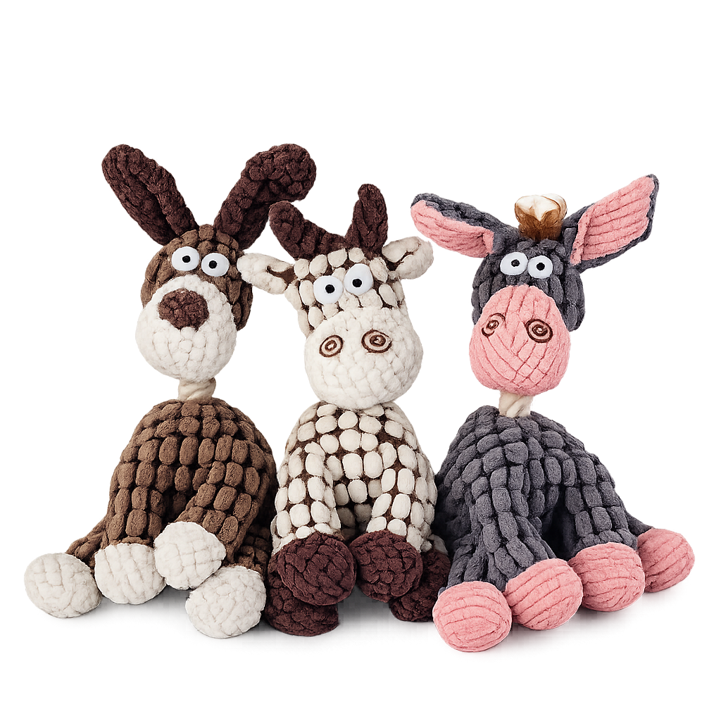 RV / Interactive Plush Rope Donkey Toy