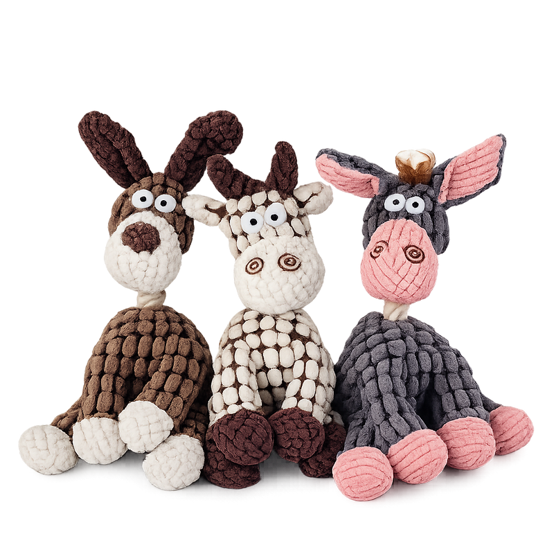 RV / Interactive Plush Rope Donkey Toy