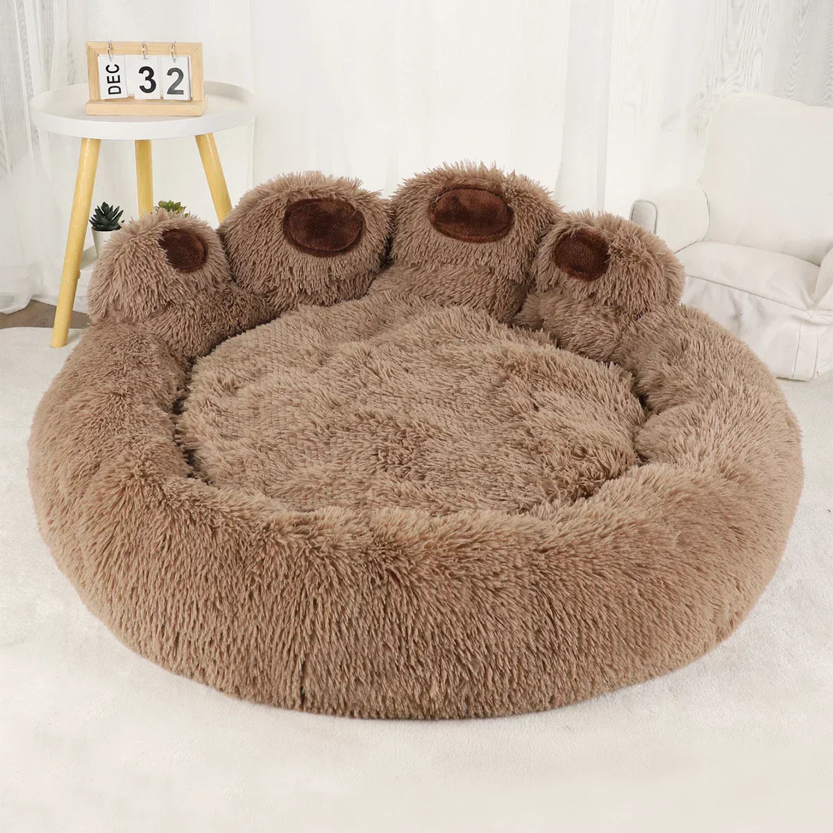 Ultra Plush Calming Dog Bed